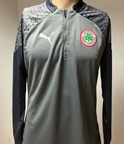 Grey & Black Quarter Zip - New Season